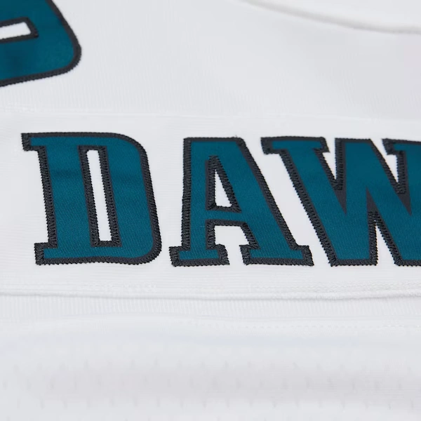 Youth Brian Dawkins Philadelphia Eagles 1996 White Legacy Jersey