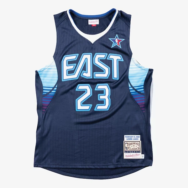 LeBron James 2009 NBA All-Star Game Navy Authentic Jersey