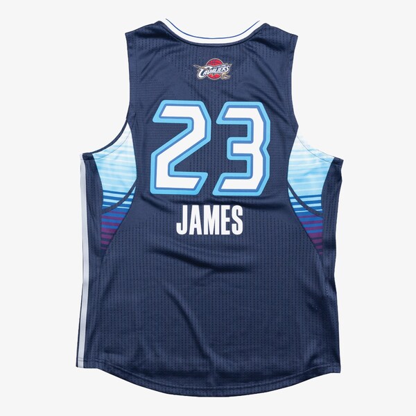 LeBron James 2009 NBA All-Star Game Navy Authentic Jersey