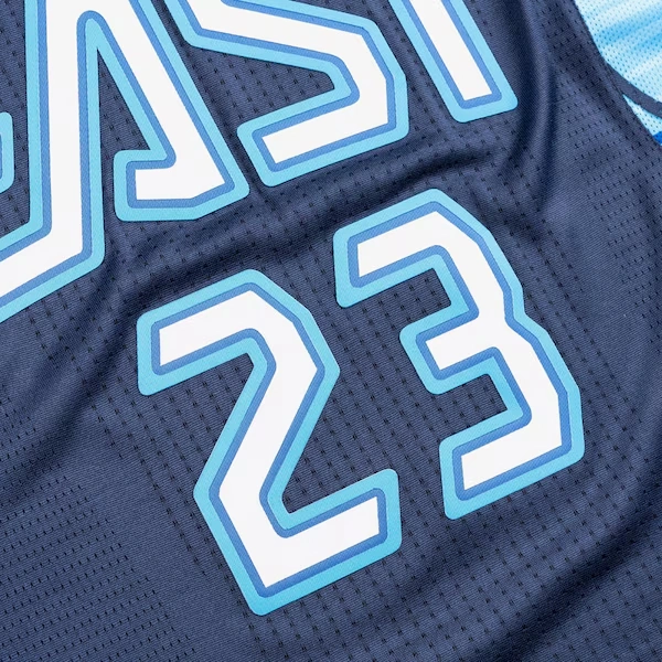 LeBron James 2009 NBA All-Star Game Navy Authentic Jersey