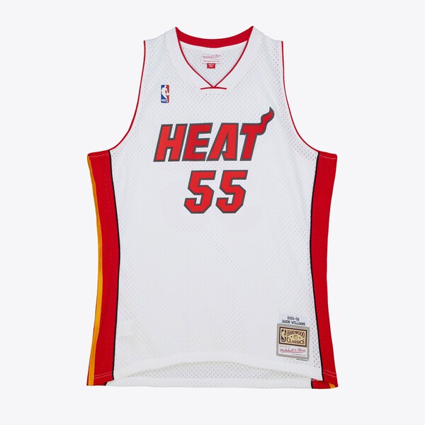 Jason Williams Miami Heat 2005-06 White Swingman Jersey