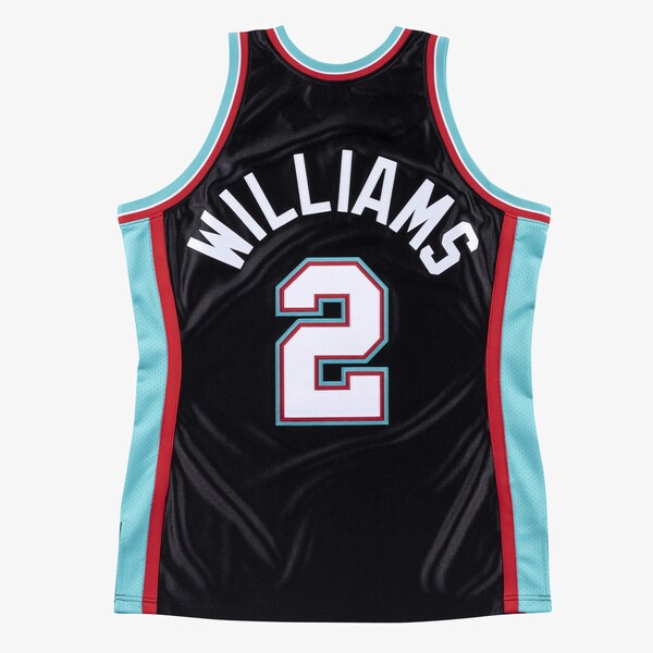 Jason Williams Memphis Grizzlies 2001-02 Black Authentic Player Jersey 3 Jason Williams Memphis Grizzlies 2001-02 Black Authentic Player Jersey