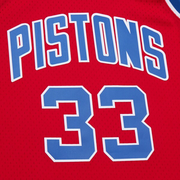 Grant Hill Detroit Pistons 1994-95 Red Swingman Jersey