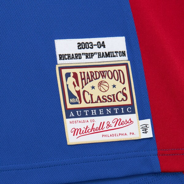 Richard Hamilton Detroit Pistons Blue 2006 NBA Finals Authentic Jersey