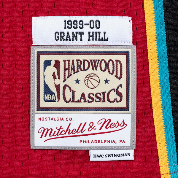 Grant Hill Detroit Pistons 1999-00 Red Swingman Player Jersey