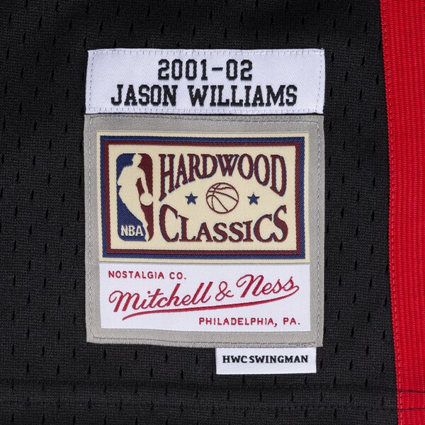 Jason Williams Memphis Grizzlies 2001-02 Black Swingman Player Jersey