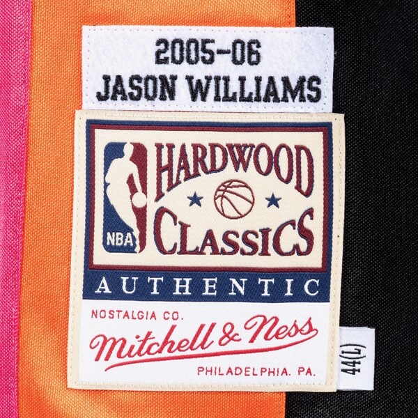 Jason Williams Miami Heat 2005-06 Black Authentic Player Jersey 4 Jason Williams Miami Heat 2005-06 Black Authentic Player Jersey
