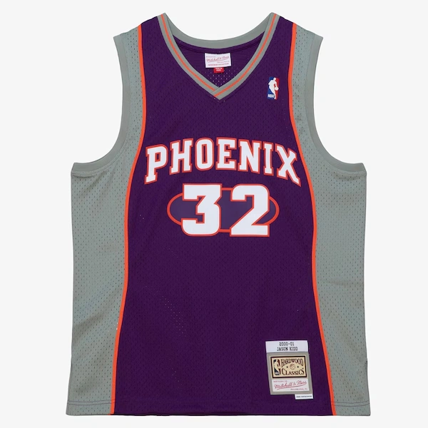 Jason Kidd Phoenix Suns 2000-01 Purple Swingman Jersey
