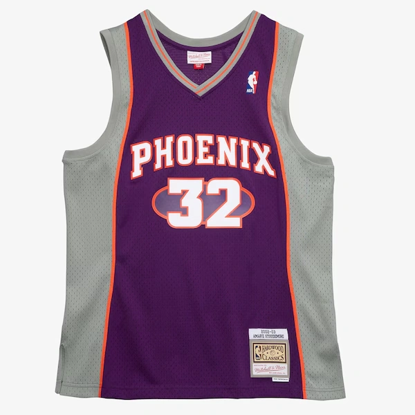 Amar'e Stoudemire Phoenix Suns 2002-03 Purple Swingman Player Jersey