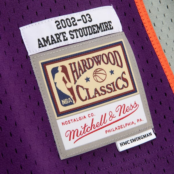 Amar'e Stoudemire Phoenix Suns 2002-03 Purple Swingman Player Jersey
