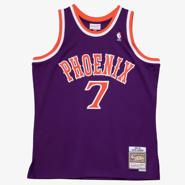 Kevin Johnson Phoenix Suns 1989-90 Purple Swingman Player Jersey