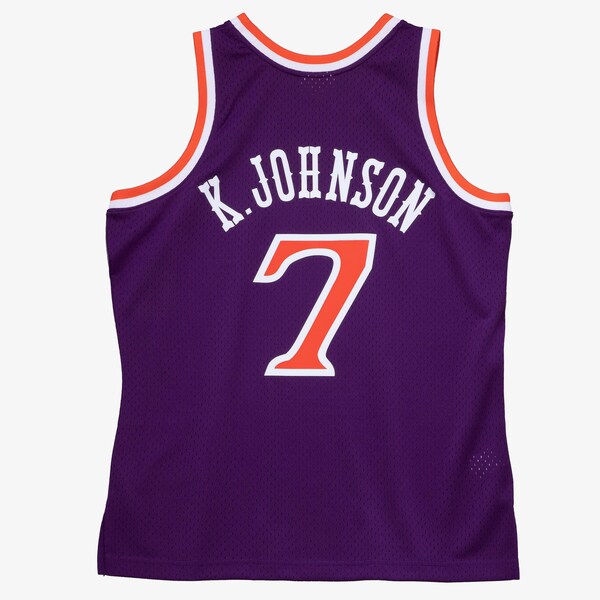 Kevin Johnson Phoenix Suns 1989-90 Purple Swingman Player Jersey
