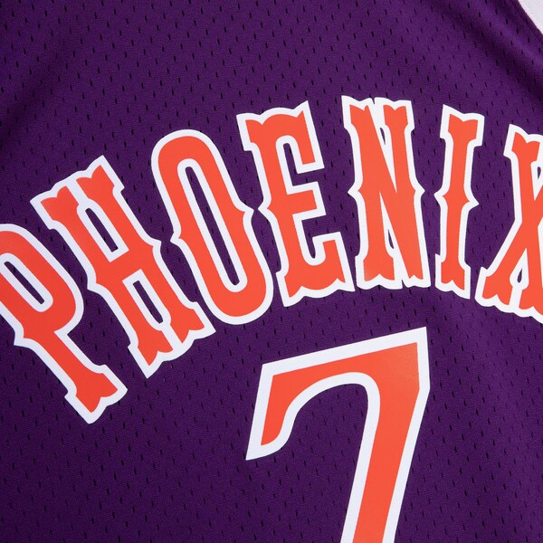 Kevin Johnson Phoenix Suns 1989-90 Purple Swingman Player Jersey