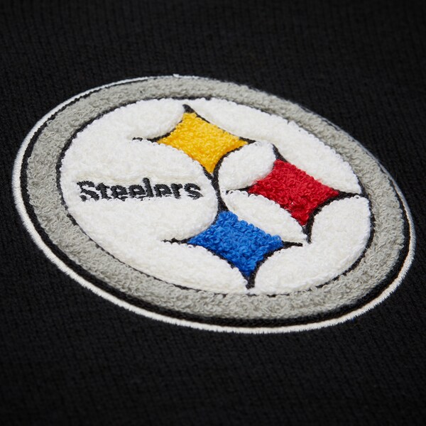Pittsburgh Steelers Black Throwback Sweater 5 Pittsburgh Steelers Black Throwback Sweater