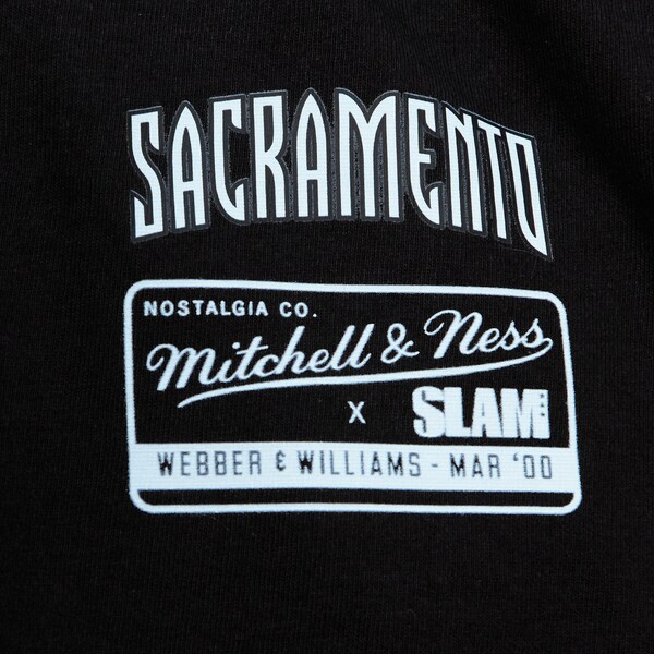 Men's Chris Webber, Jason Williams Black Sacramento Kings Player Slam Cover T-Shirt 4 Men's Chris Webber, Jason Williams Black Sacramento Kings Player Slam Cover T-Shirt