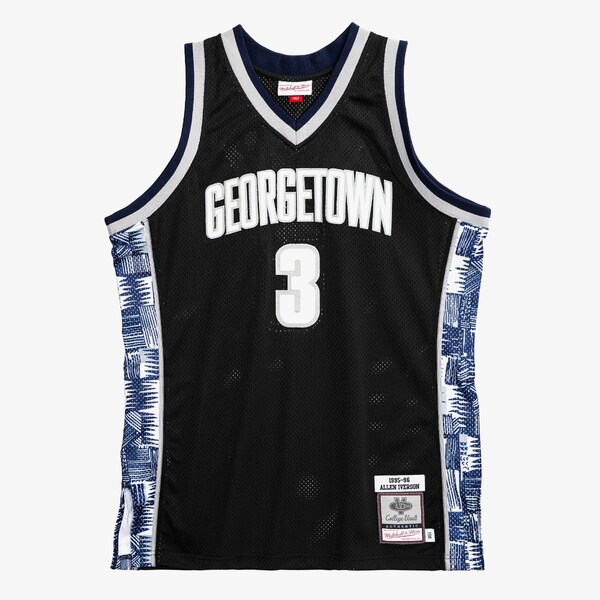 Allen Iverson Georgetown Hoyas 1995-96 Black Swingman Player Jersey
