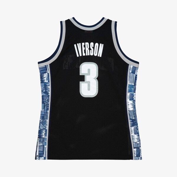 Allen Iverson Georgetown Hoyas 1995-96 Black Authentic Jersey