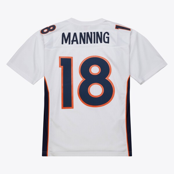 Peyton Manning Denver Broncos White 2015 Legacy Player Jersey 3 Peyton Manning Denver Broncos White 2015 Legacy Player Jersey