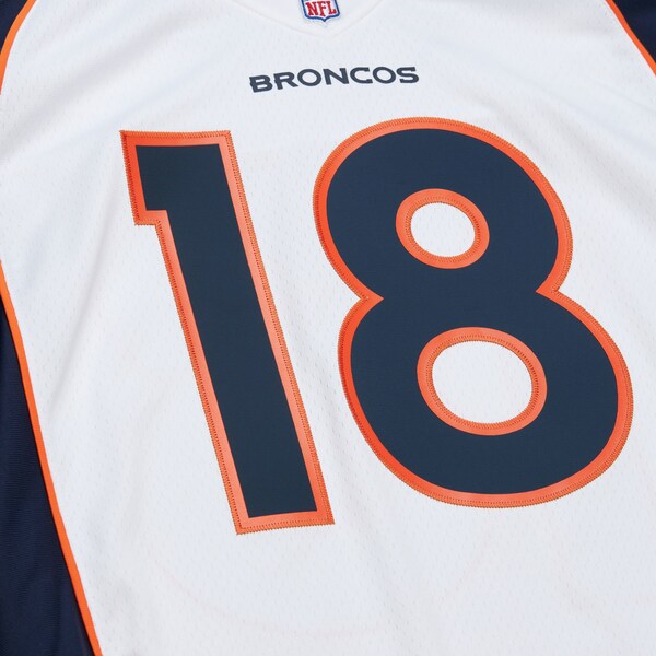 Peyton Manning Denver Broncos White 2015 Legacy Player Jersey 4 Peyton Manning Denver Broncos White 2015 Legacy Player Jersey
