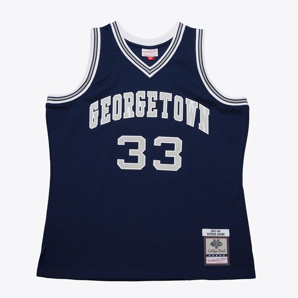 Patrick Ewing Georgetown Hoyas 1983-84 Navy Swingman Replica Jersey