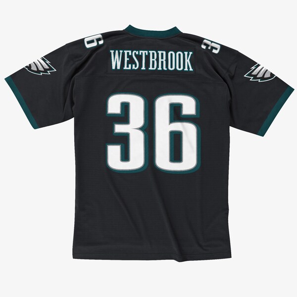Brian Westbrook Philadelphia Eagles Black 2004 Legacy Player Jersey 3 Brian Westbrook Philadelphia Eagles Black 2004 Legacy Player Jersey