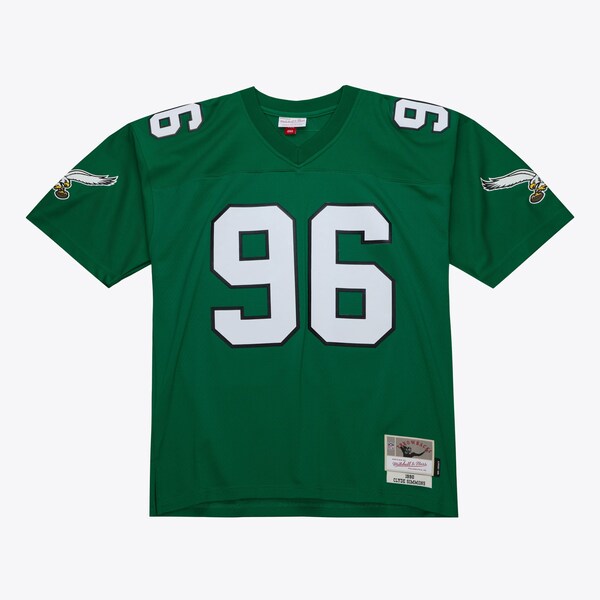 Clyde Simmons Philadelphia Eagles 1990-91 Kelly Green Legacy Jersey