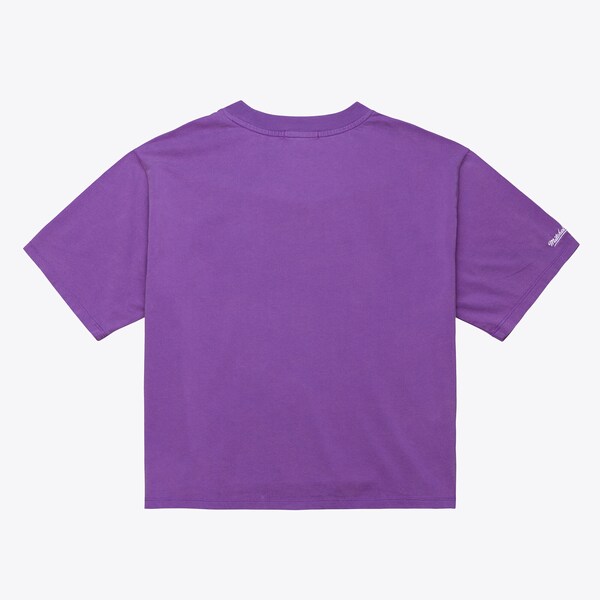 Women's LSU Tigers Purple Boxy Cropped T-Shirt