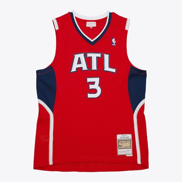 Lou Williams Atlanta Hawks 2013-14 Red Swingman Jersey