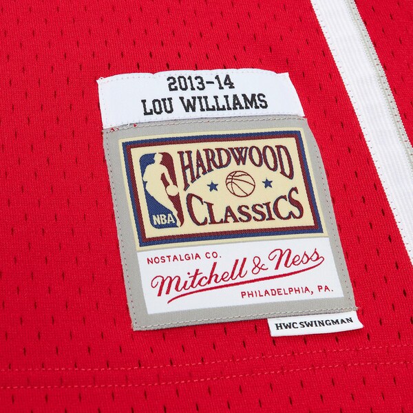 Lou Williams Atlanta Hawks 2013-14 Red Swingman Jersey