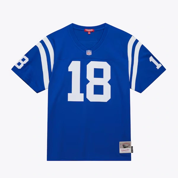 Women's Peyton Manning Indianapolis Colts 1998 Royal Legacy Jersey