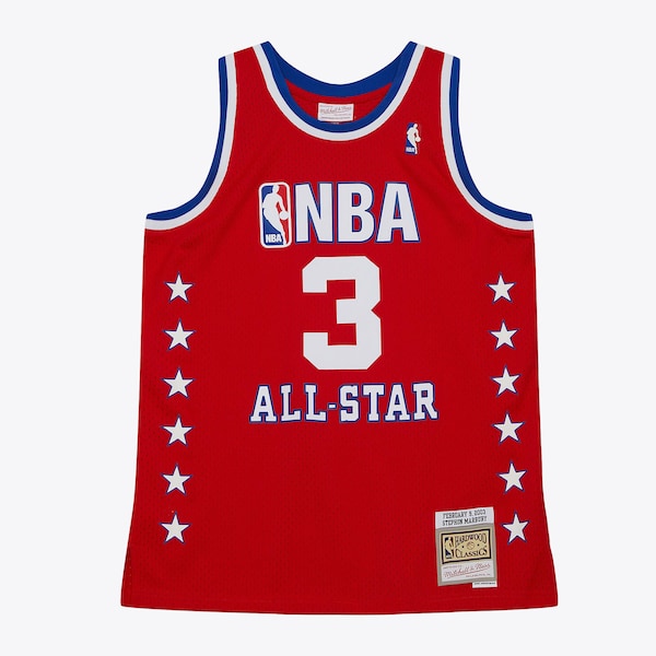 Stephon Marbury 2003 NBA All-Star Game Red Swingman Jersey