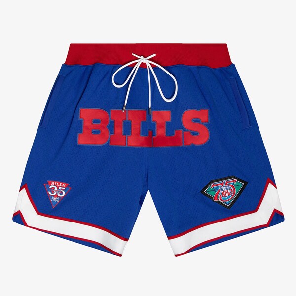 Buffalo Bills Royal Just Don Throwbacks Shorts