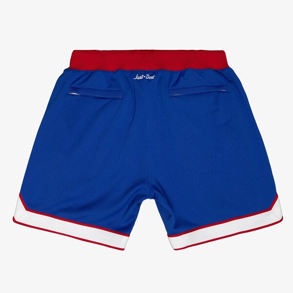 Buffalo Bills Royal Just Don Throwbacks Shorts