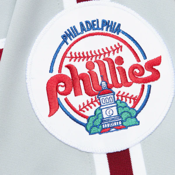 Mike Schmidt Philadelphia Phillies 1989 Gray Authentic Road Jersey