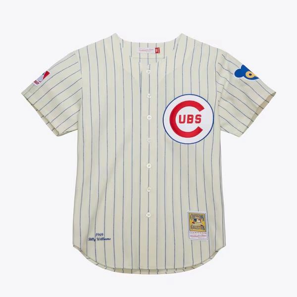 Billy Williams Chicago Cubs 1969 Cream Authentic Jersey