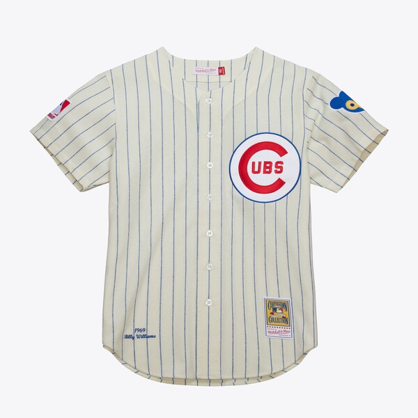 Billy Williams Chicago Cubs 1969 Cream Authentic Jersey