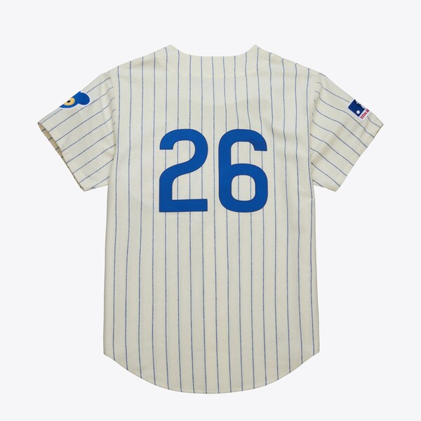 Billy Williams Chicago Cubs 1969 Cream Authentic Jersey