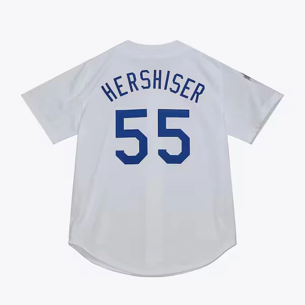 Orel Hershiser Los Angeles Dodgers 1988 White Authentic Jersey 3 Orel Hershiser Los Angeles Dodgers 1988 White Authentic Jersey