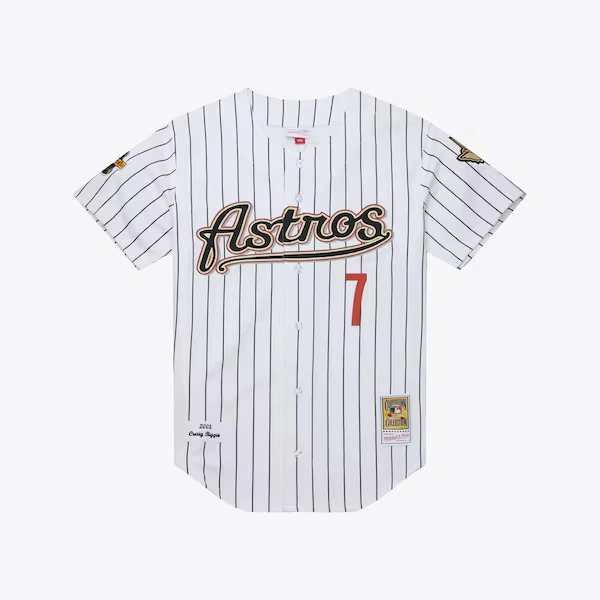 Craig Biggio Houston Astros White 2005 Authentic Jersey