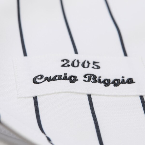 Craig Biggio Houston Astros White 2005 Authentic Jersey