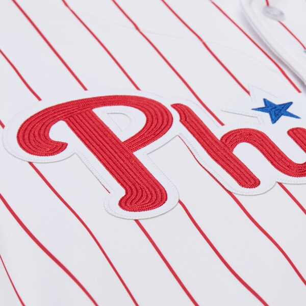 Jimmy Rollins Philadelphia Phillies White 2000 Authentic Jersey