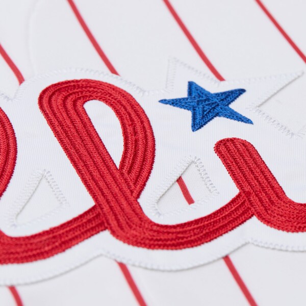 Jimmy Rollins Philadelphia Phillies White 2000 Authentic Jersey