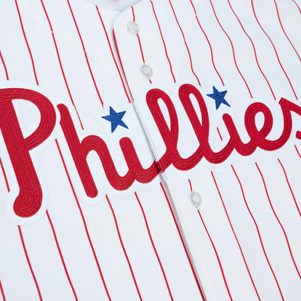 John Kruk Philadelphia Phillies 1993 White Authentic Jersey