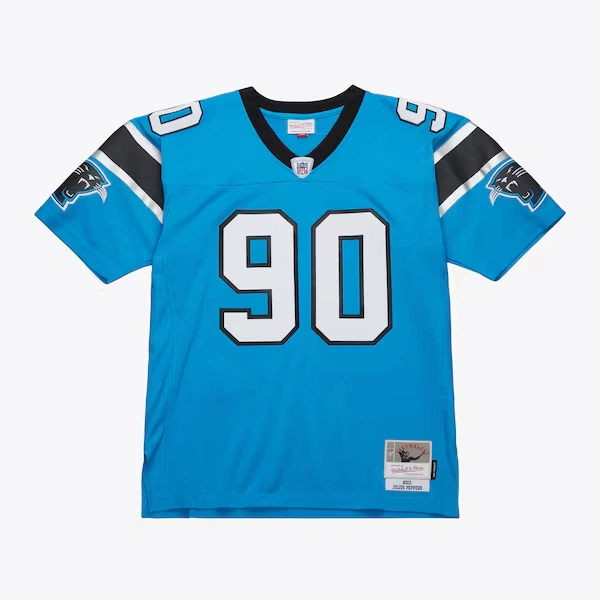 Julius Peppers Carolina Panthers Blue 2003 Alternate Replica Jersey