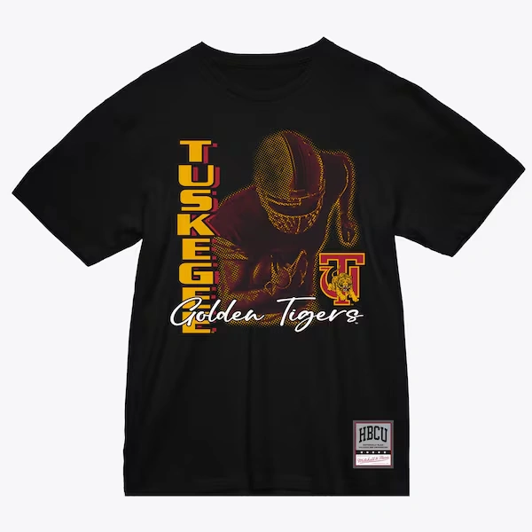 Tuskegee Golden Tigers Blitzed T-Shirt