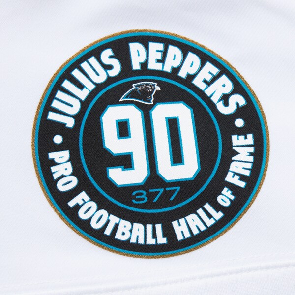 Julius Peppers Carolina Panthers White Legacy Jersey 5 Julius Peppers Carolina Panthers White Legacy Jersey