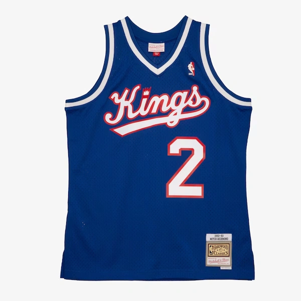 Mitch Richmond Sacramento Kings 1992-93 Blue Swingman Player Jersey