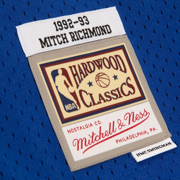 Mitch Richmond Sacramento Kings 1992-93 Blue Swingman Player Jersey
