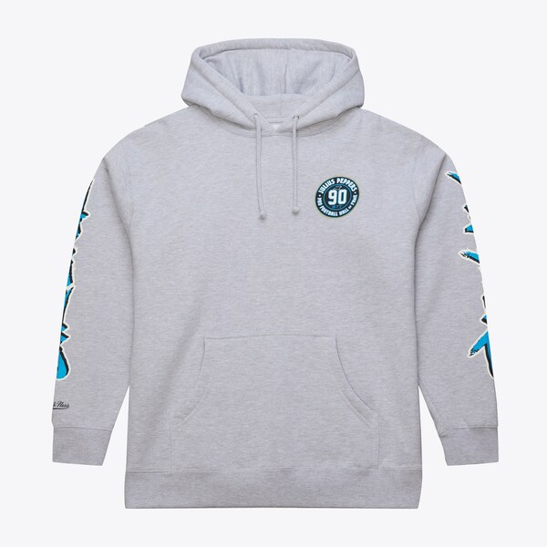 Julius Peppers Carolina Panthers Gray Pro Football Hall of Fame Pullover Hoodie