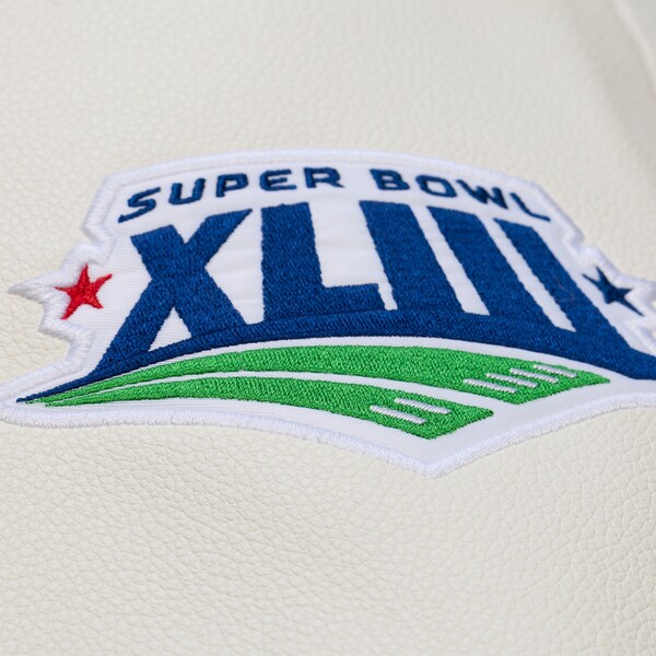 Pittsburgh Steelers Brown/Cream Dusted Varsity Full-Snap Jacket 9 Pittsburgh Steelers Brown/Cream Dusted Varsity Full-Snap Jacket